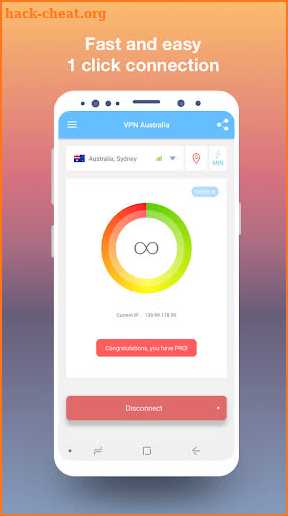 VPN Australia - get free Australian IP screenshot