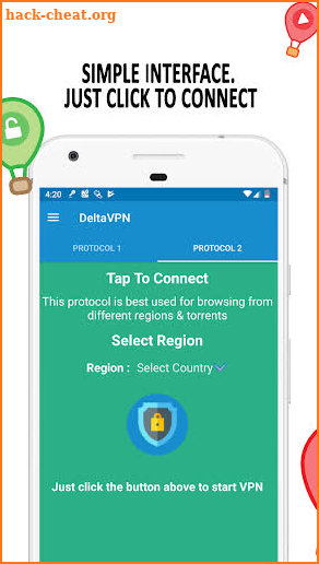 VPN Free - Delta VPN | Secure & Fast VPN screenshot