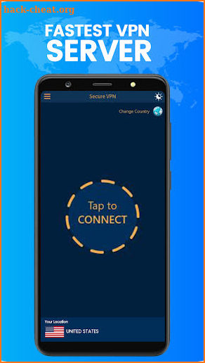 VPN Free Unlimited! Proxy Master Hotspot ShieldVPN screenshot