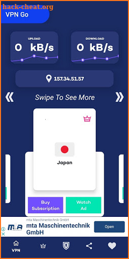 VPN GO - Free & Secure Premium VPN app screenshot