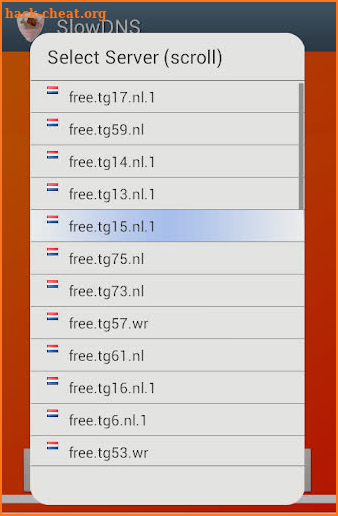 VPN Over DNS  Tunnel : SlowDNS screenshot