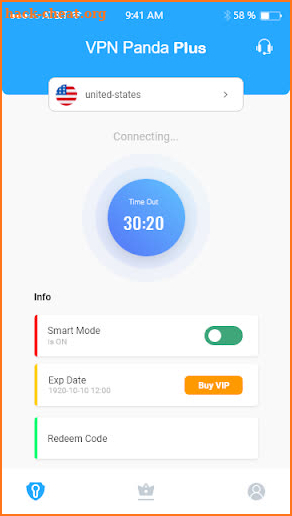 VPN Panda Plus: Free Fast Unlimited Proxy VPN screenshot