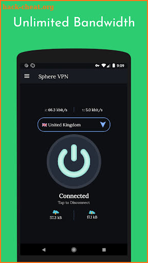 VPN Private Proxy (Fast and Secure) — Sphere VPN screenshot