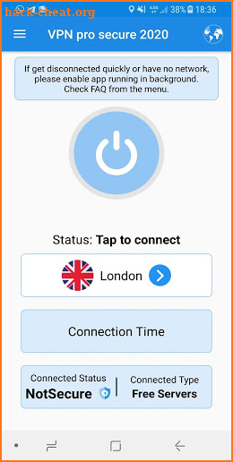 VPN pro secure 2020-Free-Unlimited proxy screenshot