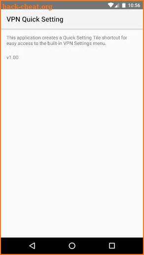 VPN Quick Setting screenshot