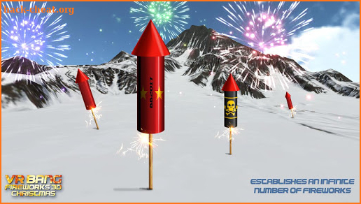 VR Bang Fireworks 3D Christmas screenshot