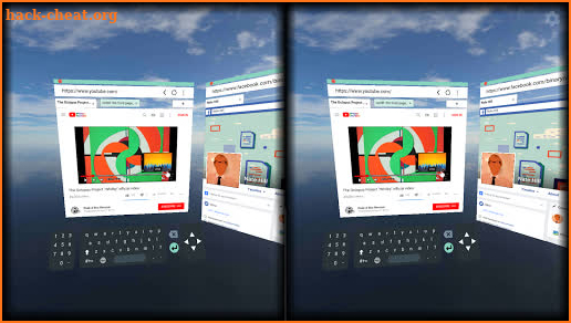 VR Browser screenshot