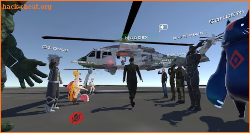 VR Chat Game Military Avatars screenshot