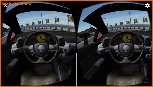 VR racing screenshot