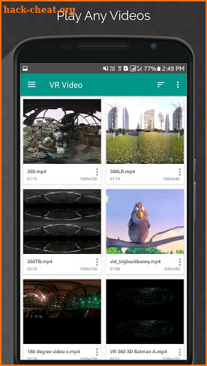 VR Video Player : Lightest VR player in the market screenshot