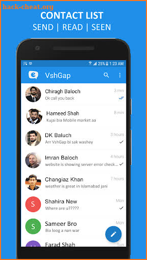 VshGap Messenger screenshot