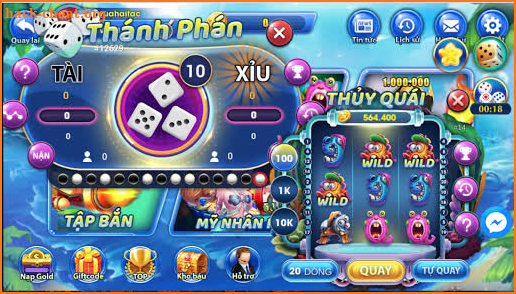 Vua Hải Tặc - Bắn Cá - Quay slot- Giật Poker screenshot