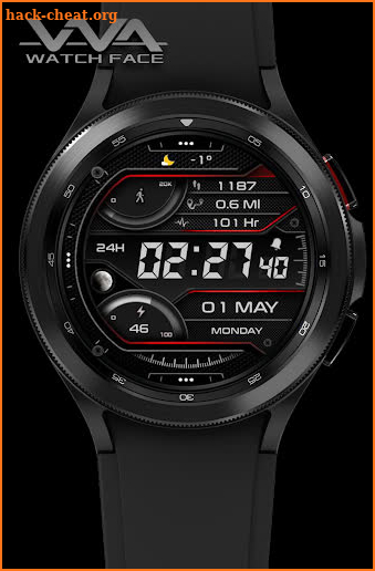 VVA21 Digital Watchface screenshot