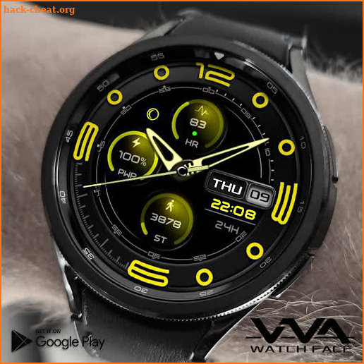 VVA49 Hybrid Watch face screenshot