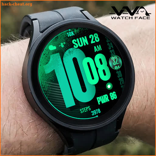 VVA54 Colors Watch face screenshot