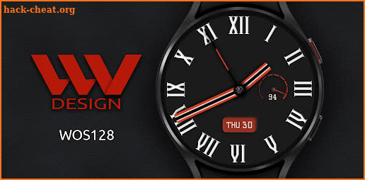 W-Design WOS128 - Watch Face screenshot