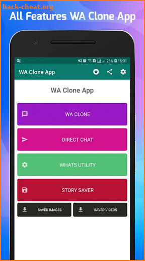 WA Clone App screenshot