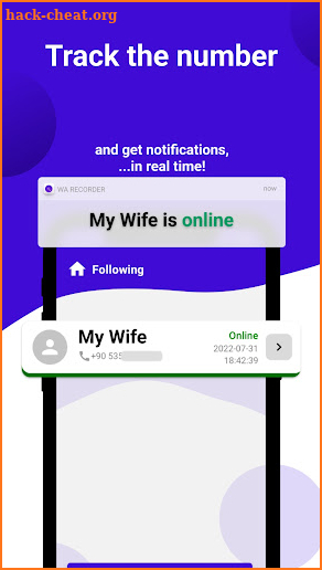 Wa Recorder: Online Tracker screenshot