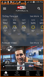 WAFF 48 Storm Team Weather screenshot