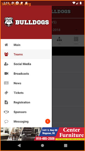 Wagoner Bulldogs Athletics screenshot