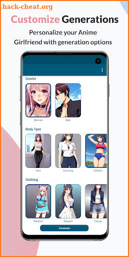 WaifuPix - AI Art Generator screenshot