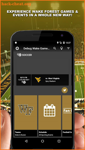 Wake Forest Gameday screenshot