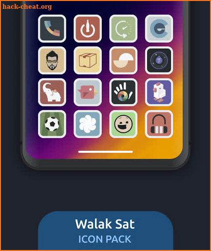 Walak Sat - Icon Pack screenshot