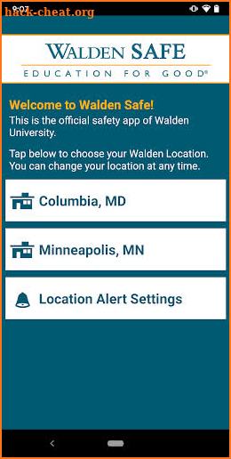 Walden Safe screenshot