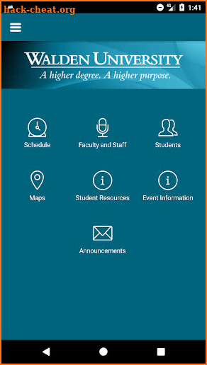 Walden University Events screenshot