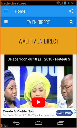 WALF TV EN DIRECT screenshot