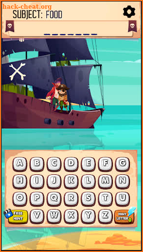 Walk the Plank Classic Hangman screenshot