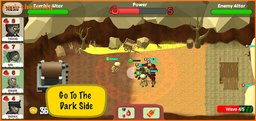 Walking Zombie Сlash Defense screenshot