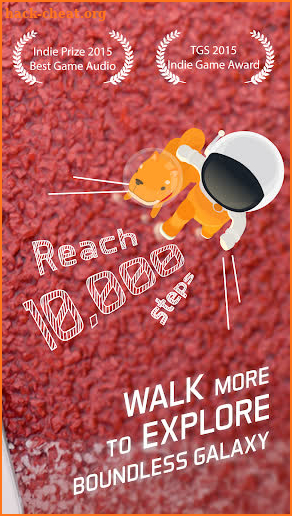 Walkr: Fitness Space Adventure screenshot