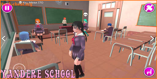 Walkthrough Yandere School Tips Simulator 2021 screenshot