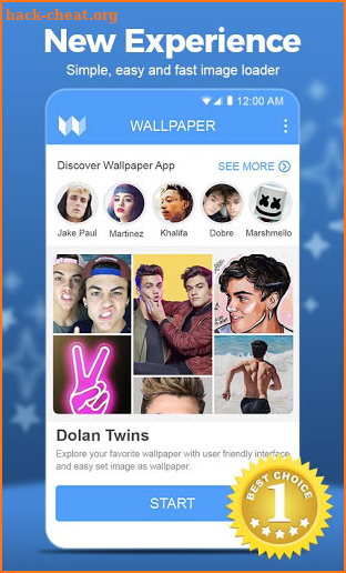 Wallpaper for Dolan Twins screenshot