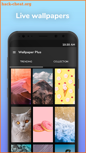 Wallpaper Plus - Live Wallpaper HD Backgrounds screenshot