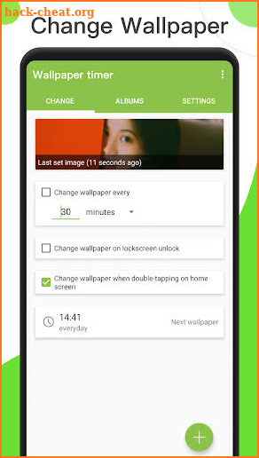 Wallpaper timer - Wallpaper Changer screenshot