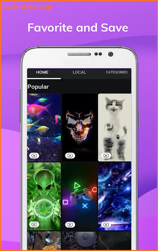 Wallpapers & Ringtones DZGE screenshot