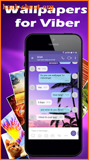 Wallpapers for Viber Messenger and Chat screenshot