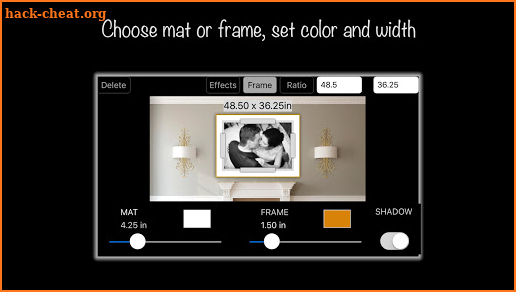 WallPicture - Art room design photography frame screenshot