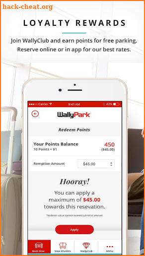 WallyPark Airport Parking screenshot
