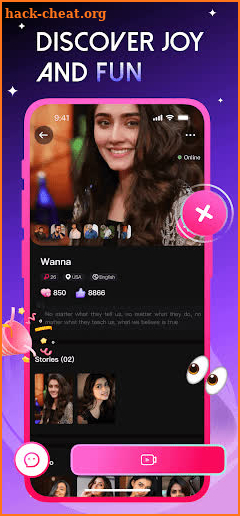 Wanna - Live Video Chat screenshot