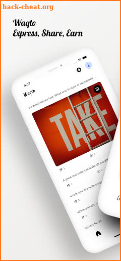 Waqto - Express, Share, Earn screenshot