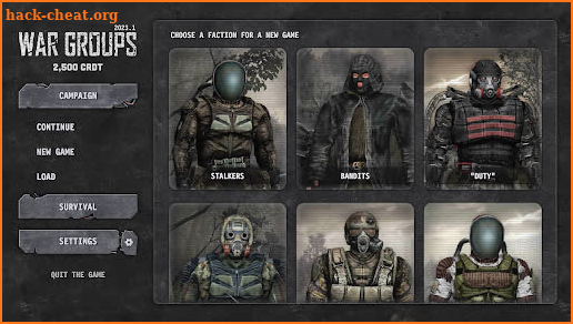 War Groups screenshot