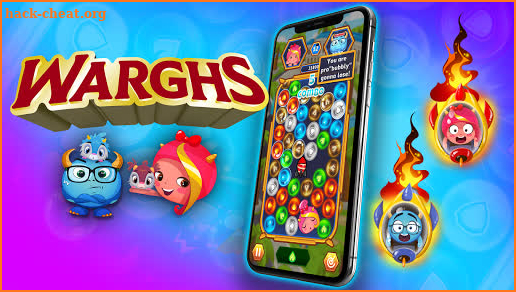 Warghs | Action Match 3 Puzzle Game screenshot