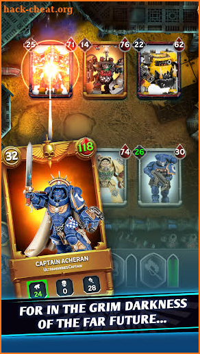 Warhammer Combat Cards - 40K Edition Card Battle screenshot