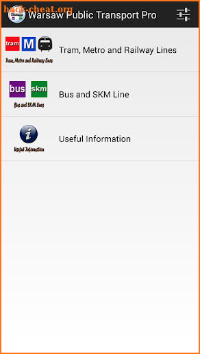 Warsaw Public Transport Pro screenshot