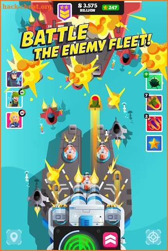 Warship Battle Clicker screenshot