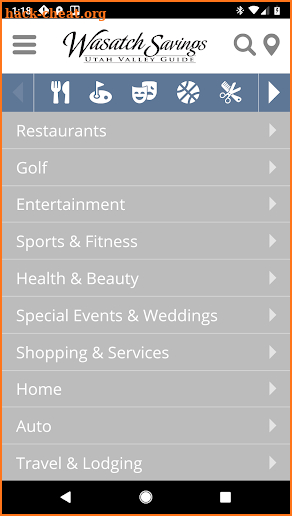 Wasatch Savings - Utah Valley screenshot