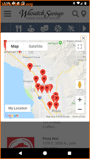 Wasatch Savings - Utah Valley screenshot